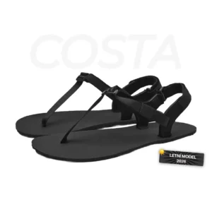 Costa – Přírodní, pohodlní sandály na bosé nohy